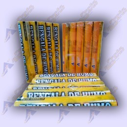 Bengala Humo De Cancha Fumigeno X5 (Amarillo)