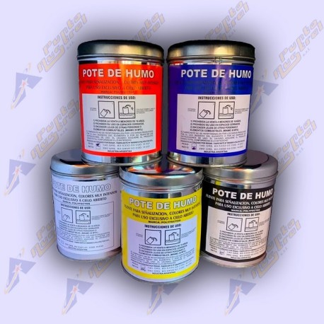 Pote, Lata de Humo "Grande" 280 Grs Polyfectos