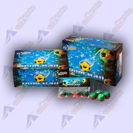Petardo Pelotita Pum-Ball 25 x4 Unidades