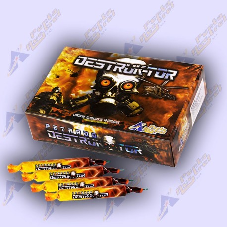 Petardo "EL DESTRUK-TOR" 10x10 "Punto Austral"