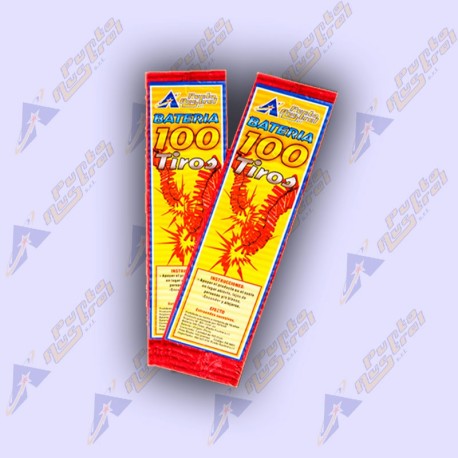 Bateria De 100 Tiros x 20 "Punto Austral"