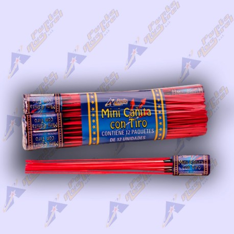 Mini Cañita Con Tiro 25x 12x12
