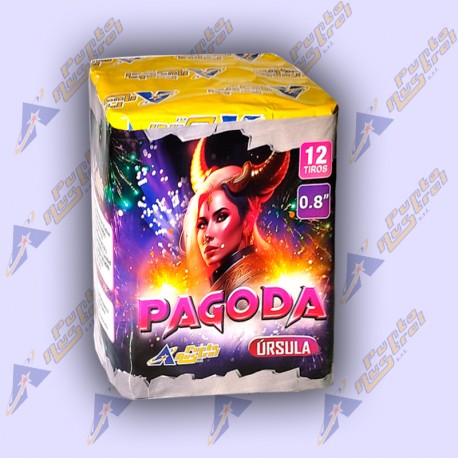 Torta "PAGODA ÚRSULA" 12 Tiros 0.8"
