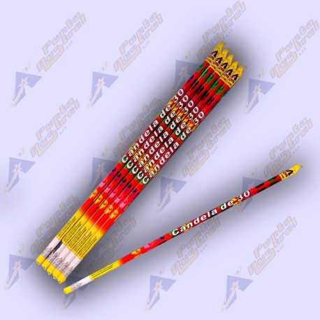 Candela De 30 Tiros x6 Unid. "Punto Austral"