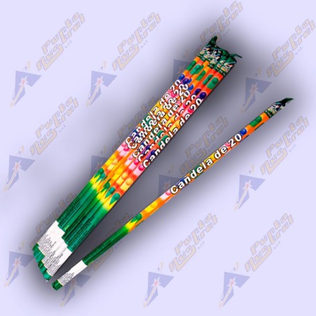 Candela De 20 Tiros x6 Unid. "Punto Austral"
