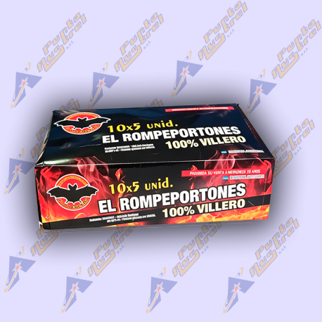 Petardo "ROMPEPORTONES" NACIONAL 10 x5 Unidades