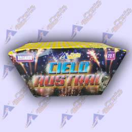 Torta "CIELO AUSTRAL FAN SHAPE" 72 Tiros Bajo Impacto