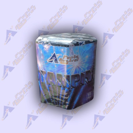 Torta Estampida 19 Tiros "AZUL"
