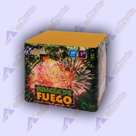 Torta Jungla De Fuego 49 Tiros