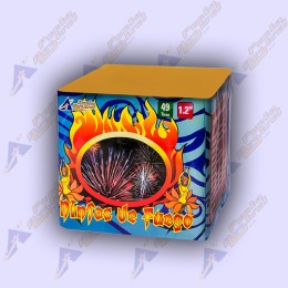 Torta Ninfas De Fuego 49 Tiros